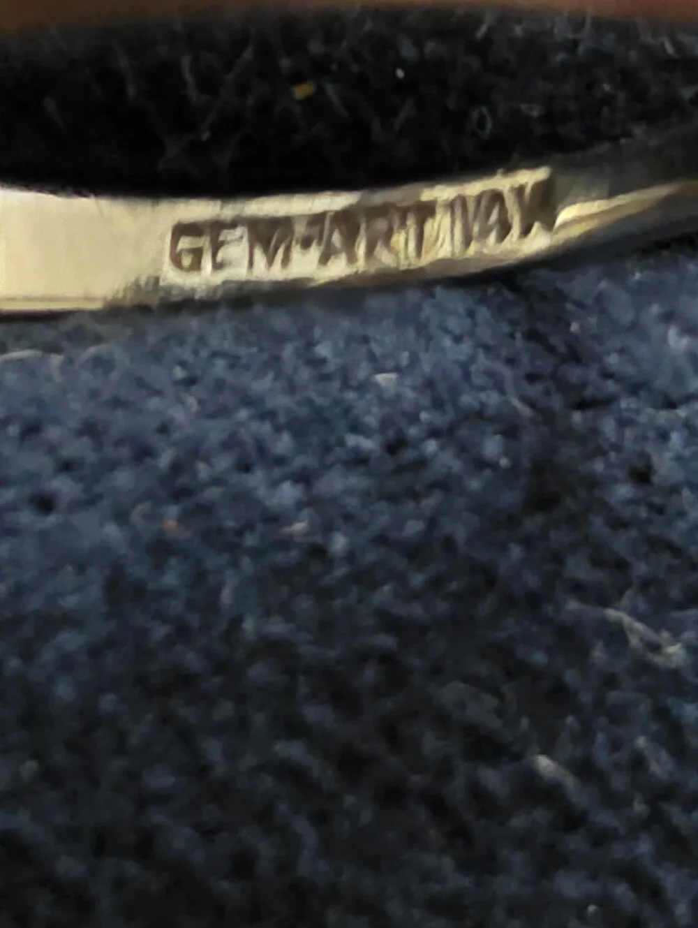 14k Diamond Filigree White Gold Ring (Vintage)